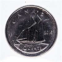 Canada 2015, 10 Cents MS60 ICCS