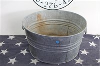 Vintage Steel Wash Tub