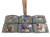 Nintendo 64 games:  Ready 2 Rumble Boxing, F1