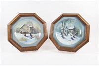 Keirstead, 1985 Framed Collector Plates