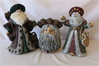 Joan Dinkins Santa  Figure Lot 1