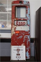 Esso Gas Pump Cover & Calco Meter Face Plate