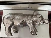 Large Cast Pig 23in l x 12in h