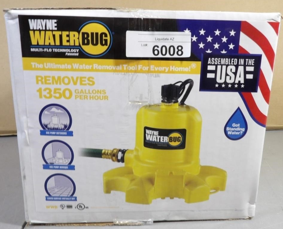 Wayne Water Bug 1350 Gallon
