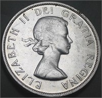 Canada Silver Dollar 1957 1WL