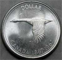Canada Silver Dollar 1967