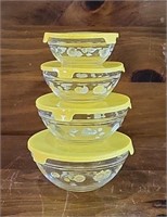 Sunflower Glass & Plastic Graduated Bowls