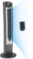Used Lasko Oscillating Tower Fan with Remote, 3-Sp