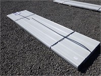 12'x3' White Metal Roof Panels