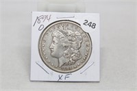 1894 O XF Morgan Silver Dollar