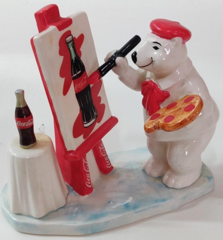 Coca Cola Polar Bear Figurine w/ Box