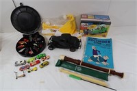 Misc Kids Lot - 2 Simpsons Hats, 2 Toy Flutes,