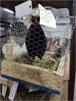 Wh Crested Black Polish Banty Rooster - 202 Hatch