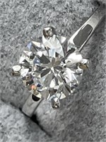 $4500 14K  2G Lab Diamond 1.5Ct  Ring