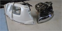 2 Irons  Toastmaster , General Electric