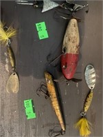 Assorted fish baits