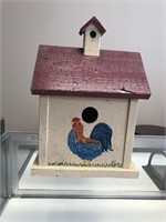 Painted Wooden Birdhouse