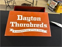 Dayton Thorobreds Advertising Tire Display Rack