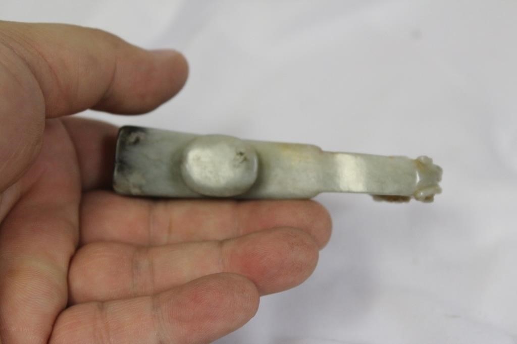 Antique Chinese Jade Belt Hook