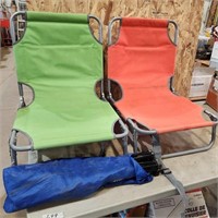 2- Beach Chairs, lawn chair