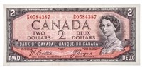 Bank of Canada 1954 $2 Choice UNC