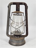 1920 DIETZ HY-LO CITY OF LA OIL LAMP
