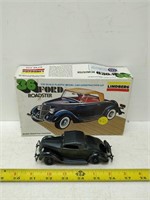 vintage 1936 ford roadster model car in original