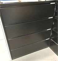 HERMAN MILLER 4 DRAWER LAT. FILE