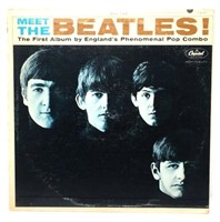 Vintage Meet the Beatles Vinyl Album