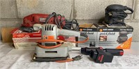 3 Sanders & 1 Cordless Drill (Untested)