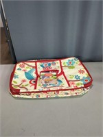 New  Double Layer Insulated Potluck Carrier Keep