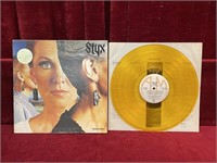 1978 Styx Gold Vinyl Lp