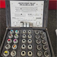 Rotunda Master Service tool Set for Locking Lugs