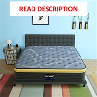 Elfreda Queen Mattress  12 inch Pillow Top