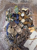 Large Lot of Costume Jewelry including charm