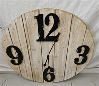 large battery operated clock