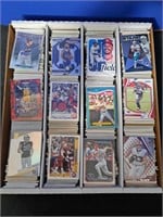3,000 Assorted NFL, MLB & NBA Cards Box (M1)