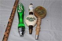 3 - Carlsberg Beer Tap Handles