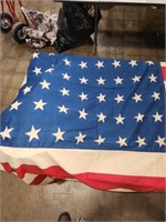 48-star U.S. flag, 5' x 8'.