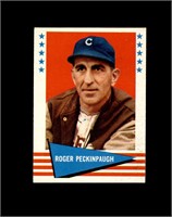 1961 Fleer #132 Roger Peckinpaugh EX-MT to NRMT+