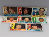 1960 Topps (8 Diff HOFrs/Stars) Gil Hodges