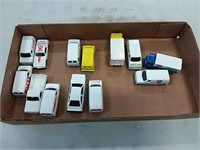 Assortment of matchbox cars