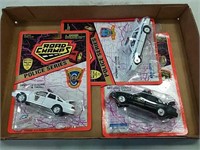 assortment of Road Champs Police Cars