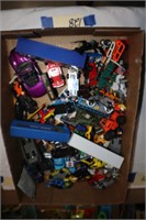 Flat of Misc. Cars & Toys