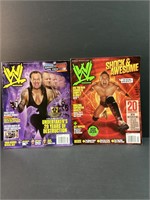 WWE WRESTLING MAGAZINES 2010