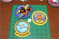 104th TFS; 101st TFS; 119th FIS (3 Patches) USAF M