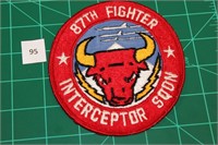 87th FIS USAF Military Patch 1970s