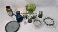 Cups dishes glass wear