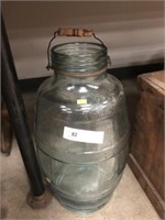 Early Glass Canister