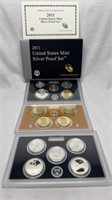 Of) 2011 Silver proof set